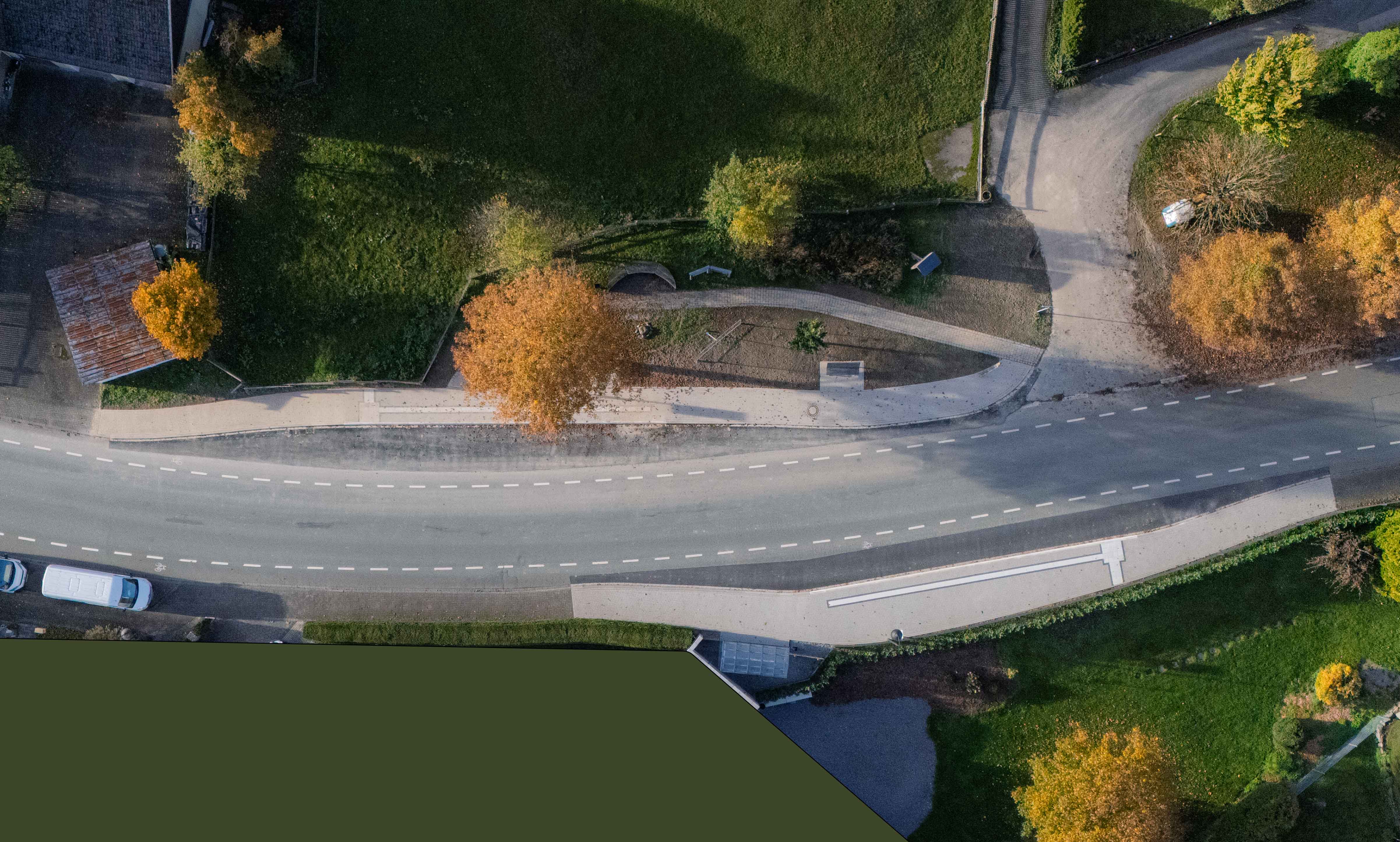 Bushaltestelle Niedersalwey jetzt barrierefrei 