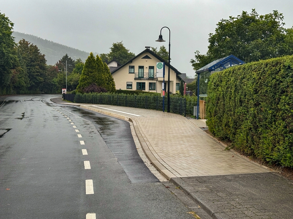 Bushaltestelle Niedersalwey bald barrierefrei 