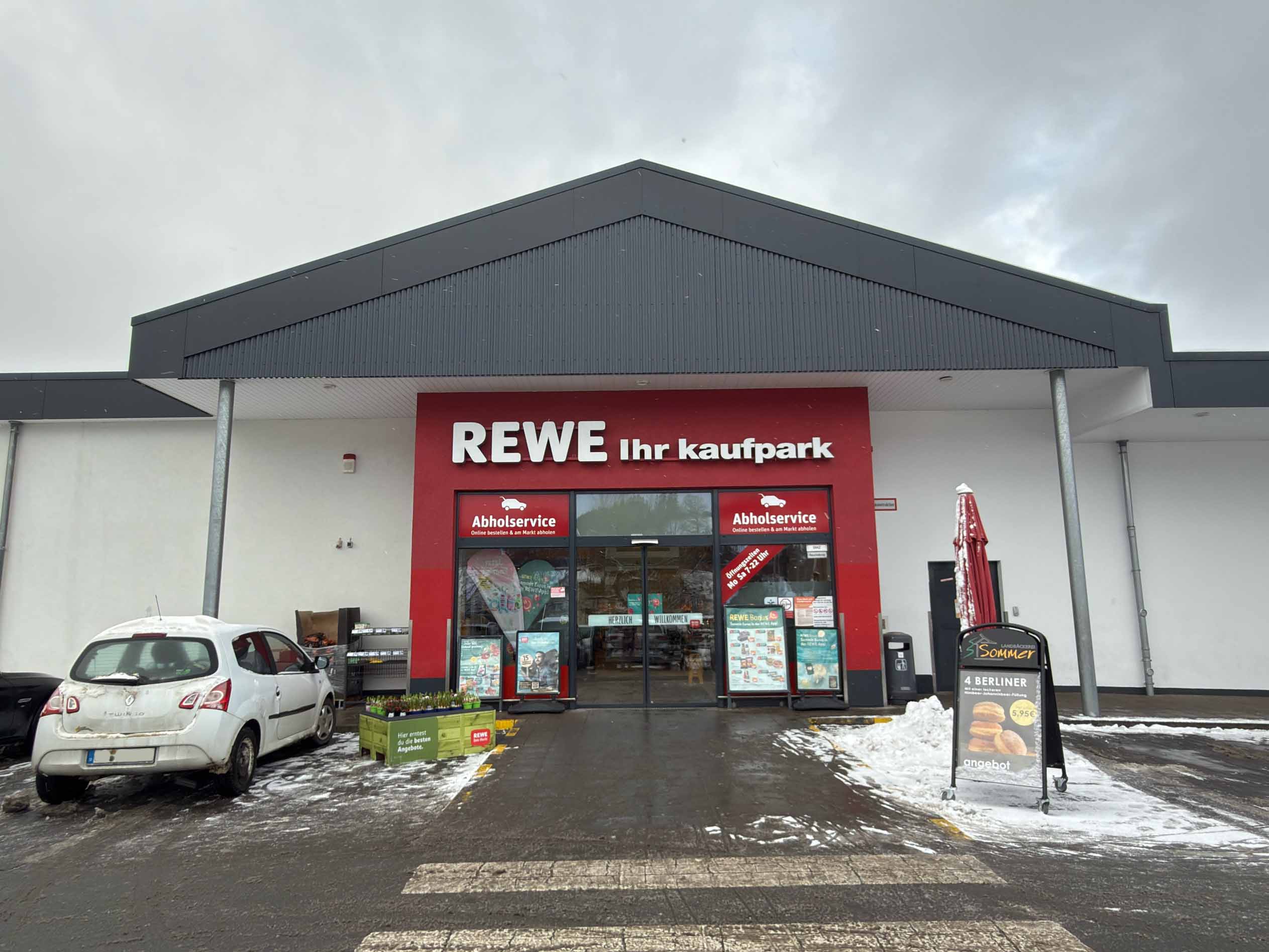Neues aus dem Fachmarktzentrum Eslohe: Rewe plant Modernisierung