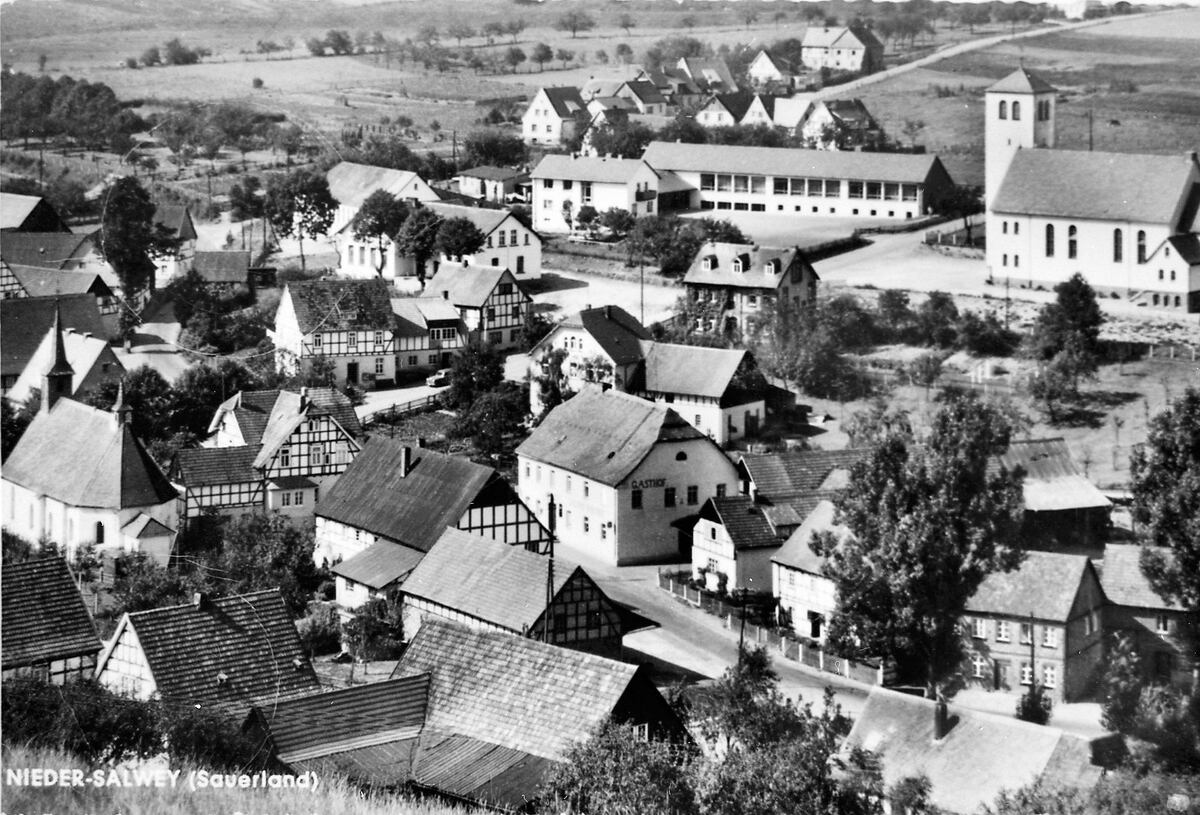 Historische Aufnahme aus dem Salweytal